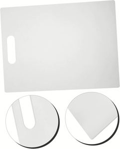 Customized Wholesale Large Transparent Eco-Friendly Square Meat Vegetable <b>Acrylic</b> Cutting Board Chopping <b>Block</b> Smooth Surface - Product Image 6
