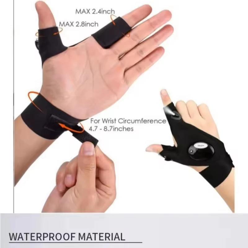Outdoor LED Gloves