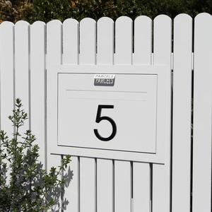 Cassetta Postale Moderna da Esterno OEM, Montaggio a Palo, in Metallo, Impermeabile, Antifurto, Grande Capacità - Product Image 3