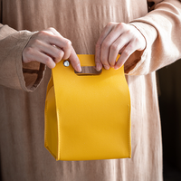 Sacs en cuir, petits sacs cadeaux, sacs cadeaux de luxe pour la distribution du Ramadan, sacs cadeaux pour la fête nationale saoudienne, sacs de distribution en PU