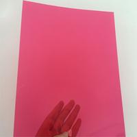 Couverture de reliure en PVC givré A4, feuille de plastique mate 150 microns 200 microns pour reliure spirale