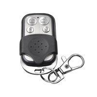 Control Remoto Universal Metálico de 4 Botones para Copiar, Clonar y Abrir Puertas de Garaje y Persianas Enrollables