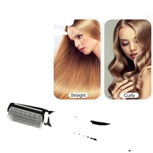 Plancha y Rizador de Pelo 3 en 1 de 1200W con Cepillo Peine Negro - Nueva Herramienta de Estilizado - Product Image 3