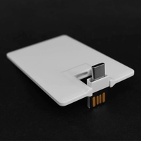 Tarjeta de Presentación con Memoria USB Integrada de 4gb 8gb 16gb 32gb 64gb para Teléfono Móvil, TV y Computadora