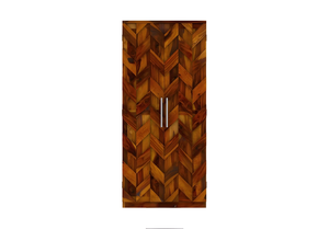 Armoire Jodhpuri Woods en bois de Sheesham Naxu, élégante et robuste, solution de rangement en bois massif avec un intérieur spacieux, parfaite. - Product Image 3