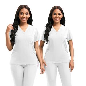 Divisa Medica Estiva Personalizzata 42109 per Infermiere, Pantaloni Jogger e Maglietta a Maniche Corte, 94% Poliestere 6% Spandex, Traspirante - Product Image 1