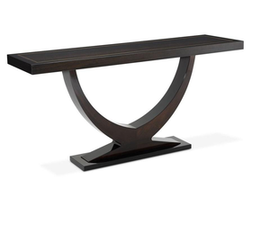 Mesa Consola de Madera Sólida, Elegante y de Diseño, Tallada a Mano, Mueble para Sala de Estar con Artesanía Decorativa en Madera y Entrada Clásica - Product Image 4