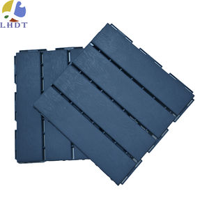 Piastrelle per Balcone e Patio 30x30 cm in Polipropilene, Pavimentazione a Incastro <span class=keywords><strong>Grigia</strong></span> - Product Image 3