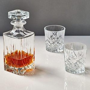 Set di 2 Decanter Marquis for Markham Square in Cristallo, Stile Double Old Fashioned, per Bar (Confezione 1) 30 Once Liquide - Product Image 5