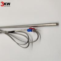 Sensor de Temperatura Termopar de 3 Hilos K E J T PT100, Duradero y de Alta Calidad
