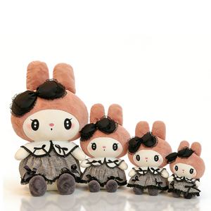 Figura de Peluche de Anime Kuromied Melodyed de 40-100CM, Derivados de Animación, con Lazo, Adorable Juguete de Peluche de Sanrio - Product Image 5