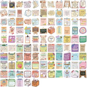 100 <span class=keywords><strong>Pegatinas</strong></span> Adhesivas de Salud Mental para Decoración de Libros y Botellas, con <span class=keywords><strong>Frases</strong></span> <span class=keywords><strong>Motivadoras</strong></span> y Positivas - Product Image 3