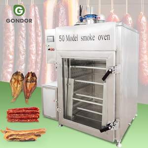 Four à fumage domestique 30 kg à gaz 304 électrostatique pour la transformation du poisson, la fabrication de saucisses et la cuisson de la viande - Product Image 1