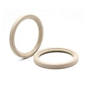 Cheap Wholesale PEEK Wear Ring High Temperature Resistant O-type Sealing Washer PEEK Retainer Ring