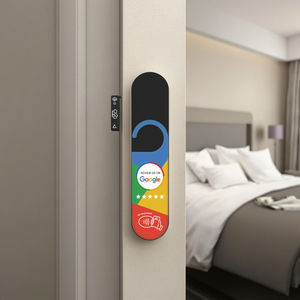 PVC Smart Tap NFC Código QR Reutilizable sin contacto RFID NTAG213 Etiqueta colgante para revisión de hotel <span class=keywords><strong>Tarjeta</strong></span> de visita No molestar a la habitación - Product Image 4