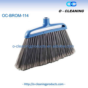 Tête de balai coudée en plastique pour le nettoyage en O, balai de sol à poils souples, brosse à récurer pour le nettoyage des sols à fil américain - Product Image 5