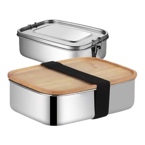 Metal Bento Lunch Box Leak-proof Bento Stainless Steel Lunch Box Leak Proof With Compartment Stainless Steel Lunchbox Bento