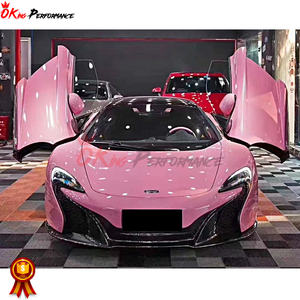 Parachoques delantero de fibra de carbono completamente seco estilo Convert 650S para Kit de carrocería Mclaren S - Product Image 5