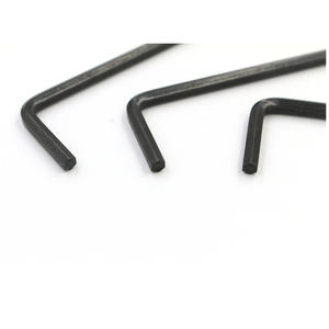 Llave Allen Hexagonal Extra Larga de Aleación S2, 1/16, 5/64, 7/64, 1/8, 3/32, 9/64, 5/32, 3/16, 7/32 Pulgadas, Acero con Óxido Negro, Llave en Cruz, Llave Trox - Product Image 3