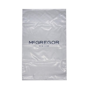 Wholesale Reusable Shopping Waterproof Transparent custom plastic clothing bags - Product Image 1