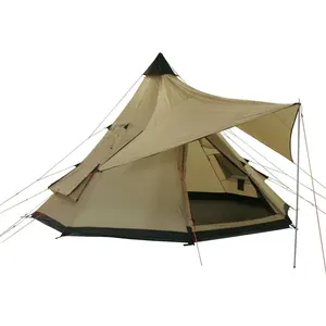XXL impermeabile Tepee tenda 5-10 degli uomini Indiani tenda