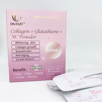 Stock OEM Vente en Gros de Collagène Vc Blanchiment de la Peau Éclaircissant Protéines Vitales Boisson en Poudre 6 g/sac pour Tous Sauf les Enfants