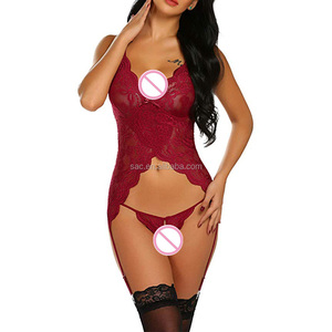 S154 all'ingrosso a buon mercato indossare biancheria intima romantica reggiseno tuta perizoma Bikini notte pizzo Bralette costumi Sexy Lingerie erotica - Product Image 5