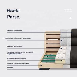 Ensemble de canapé moderne électrique fonctionnel en cuir pour le salon Mobilier de salon italien minimaliste Ensemble de canapé inclinable - Product Image 2