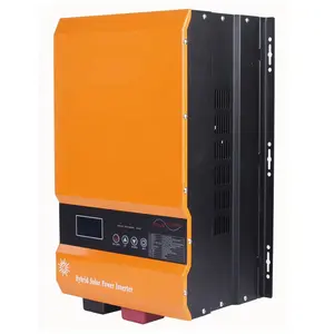 Yüksek kalite 6000W APP opsiyonel 24V 48V saf sinüs dalga 6KW 220vac 220vac LCD ekran Inversor araba güç çeviriciler