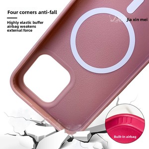 Étui de téléphone portable magnétique à bandoulière pour <span class=keywords><strong>iPhone</strong></span> 15/<span class=keywords><strong>iPhone</strong></span> 17 Pro Max, motif animal, finition mate, en thermoplastique, Ins Promax - Product Image 2
