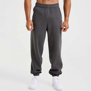 <span class=keywords><strong>Pantaloni</strong></span> da jogging oversize in <span class=keywords><strong>cotone</strong></span> 70% 30% poliestere Supersoft elasticizzato a vita media Vintage piatto Hip Hop da ragazzo - Product Image 1