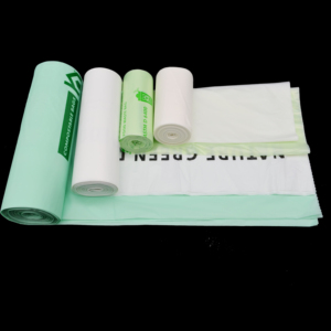 Ecofriendly Plant Based Biodegradable Plastic Drawstring Garbage Bag Biodegradable Garbage Bag