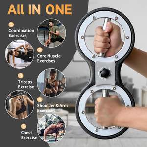 Togieeii, máquina de quemado de antebrazo de acero giratorio de 360 grados, entrenamiento de gimnasio en casa multifuncional con pesas libres - Product Image 2