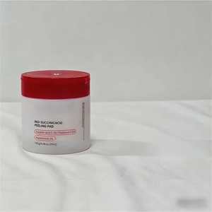 Meilleures ventes Medicubbe <span class=keywords><strong>Red</strong></span> Succinic Acid Panthenol Cotton Pad Exfoliation et apaisement du visage Niacinamide AHA BHA Toner Pad Rouge - Product Image 1