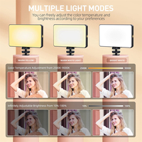 Kit Perekaman Video Vlogging Lampu Ponsel Newmowa Terlaris Dengan Lampu LED Mini Pengisi Cahaya Kamera