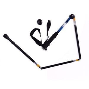Aluminium Alpenstock fibre de carbone vieil homme télescopique Kpop lumière randonnée pôle nordique marche bâton Trekking canne - Product Image 5