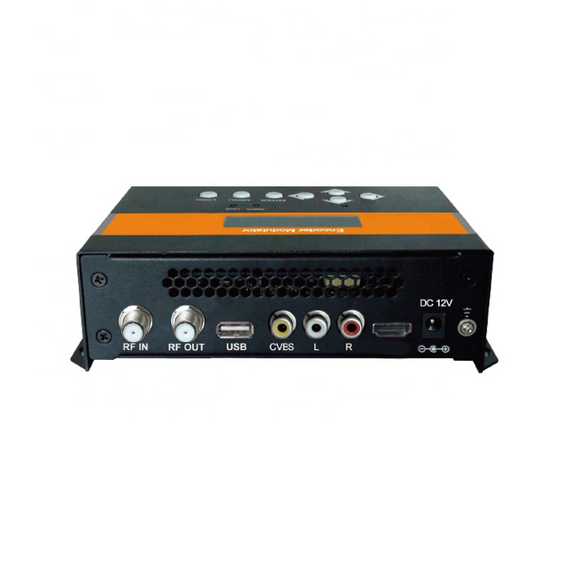 CATV Headend Digital Video Encoding ISDB-T RF CATV HD Encoder Modulator