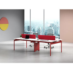 Meubles de bureau commerciaux au design moderne, armoire de bureau, séparateurs de poste de travail, table, bureau d'ordinateur sur pied - Product Image 2