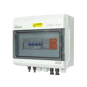 Kinee 2-en-1 Boîte de combinaison solaire extérieure IP65 certifiée CE étanche à la poussière avec 1000V2P DC en matériau ABS durable - Product Image 1