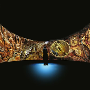 Nouvelle Tendance Intérieur 360 Degrés Panoramique Arc Écran Film <span class=keywords><strong>Circulaire</strong></span> Cinéma - Product Image 4