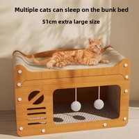 En gros, livraison directe : Lit-griffoir pour chat en carton ondulé, résistant aux griffures, sans poussière, toutes saisons