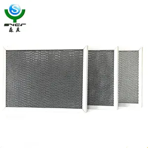 custom aluminum honeycomb tio2 photocatalyst filter