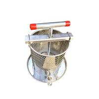 Petite presse à miel domestique en acier inoxydable nouvelle condition extracteur pour miel sucre cire presser jus abeille presse-agrumes
