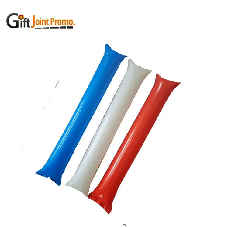 Großhandel LOGO Printing Aufblasbare Ballon Stick Clappers Werbung Aufblasbare Jubel Bang Stick Clappers