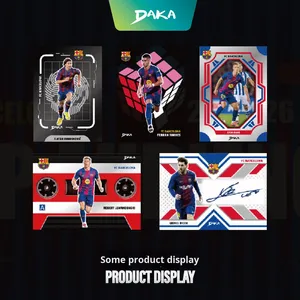 Tarjeta Coleccionable de Fútbol DAKA Serie TOP AUDIENCE Temporada 2025-26 para Real Madrid y Barcelona, Material PVC, Personalizable - Product Image 3