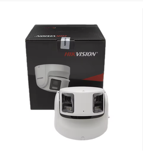 Cámara Tipo Torreta Panorámica HIK DS-2CD3387G2P-LSU/SL Original de 8MP 4K ColorVu, Audio Bidireccional, Detección de Personas y Vehículos, IP67, PoE - Product Image 2