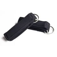 Sangle de cheville pour entraînement musculaire avec protection et design respirant pour machine à câble - Taille unique unisexe