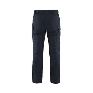 BLAKLADER - 714718308600C36 Pantalones de servicio para mujer elásticos Azul marino oscuro-PANTALÓN DE TRABAJO EAN 7330509741009 - Product Image 2