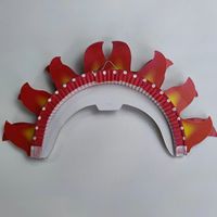 Kit de lanternes en papier DIY faites à la main, thème dinosaures, pastèques et animaux, pour activités créatives des enfants, cadeaux de maternelle, décoration scolaire