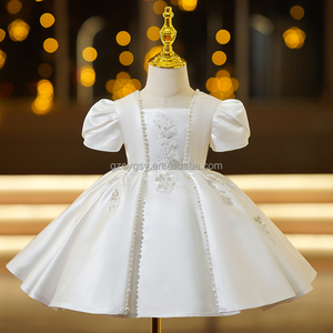 Vestido <span class=keywords><strong>de</strong></span> comunión Vestido <span class=keywords><strong>de</strong></span> fiesta <span class=keywords><strong>de</strong></span> desfile blanco Vestido <span class=keywords><strong>de</strong></span> princesa <span class=keywords><strong>de</strong></span> hadas simple Vestido <span class=keywords><strong>de</strong></span> niña <span class=keywords><strong>de</strong></span> boda bordado exquisito - Product Image 6